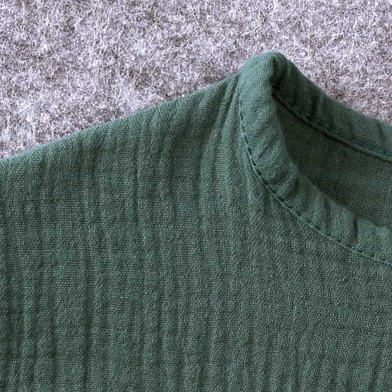 Clothing Sets Childrens Top and Bottom Clothes Set Home Wear Crepe Cotton Suit Casual Simple Style Suitable for Children Boys and Girls