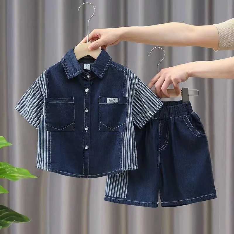 Clothing Sets Summer Tracksuit For Boy sets Children Boy clothing Top Shorts 2PCS Baby Clothing Set For Boys Infant Suits Kids Clothes