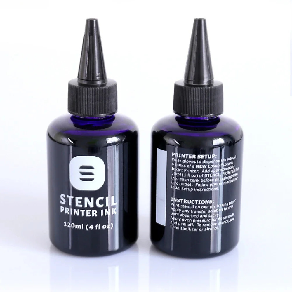 Tattoo template printing ink 4oz transfer tracking paper A4 inkjet transfer machine special ink tattoo accessories technology 240705