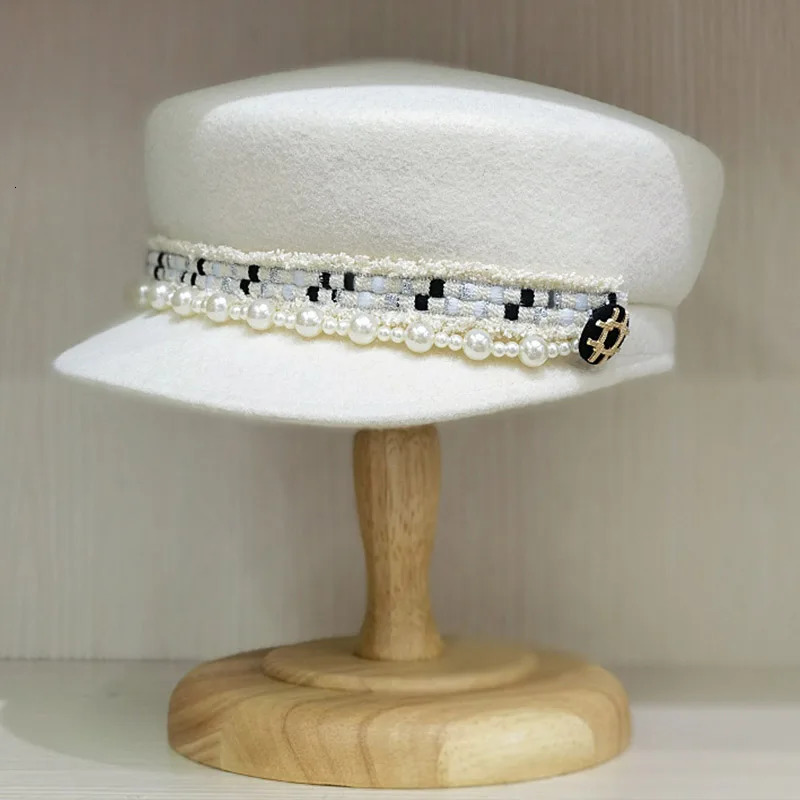 Women Winter Wool sboy Cap Girl Ladies Fiddler Flat Cap Cabbie Baker Boy Peaked Beret Hat Driver Cap Paperboy Gatsby Hat 240701