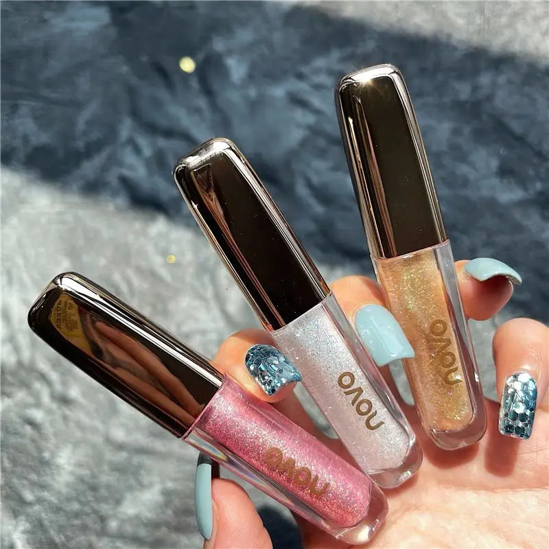 Sparkling Crystal Glitter Liquid Eyeshadow Long Lasting Soft Touch Shimmer Metallic Diamond Shiny Eyeliner Pen Pigmented Makeup 240705