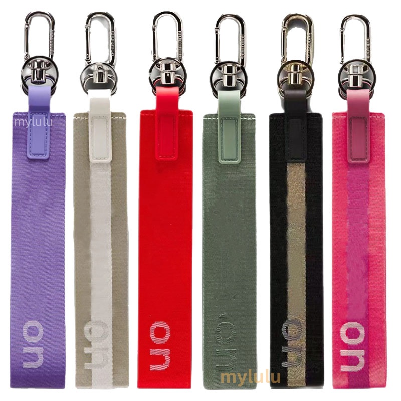 Never Lost Keychain wrist strap Fashion Yoga Women Fitness Running Elastic Keychains High Quality Yoga Hair Bands