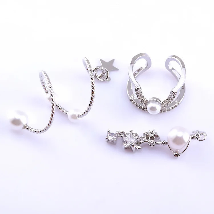 Nail Art Decoration Jewelry Diamond Beauty Head Baroque Style Ring Decoration 240705