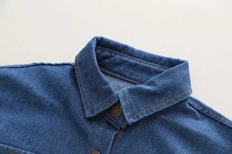 Clothing Sets Spring Autumn Fashion Childrens Boys denim suit Jacket Jeans pants 2pcs/Set Toddler Casual Kids Clothing Tracksuit 0-5 Years