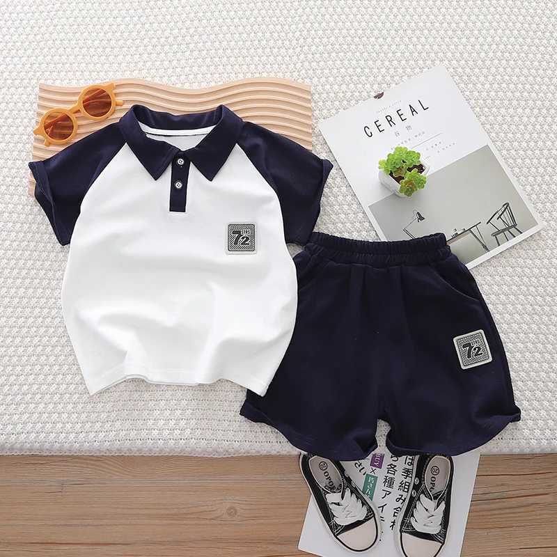 Clothing Sets New Fashion Summer Baby Clothes Suits Boys Letter Shirt Shorts 2pcs/sets Toddler Casual Sport Clothing Kids Children Tracksuits