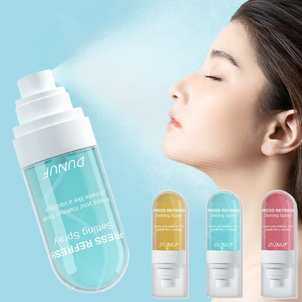 55ml Makeup Setting Spray Moisturizing Long Lasting 24 Hours Hydrate Oil Control Quick Fixer Cosmetics Keeps Your Makeup Fresh i240705