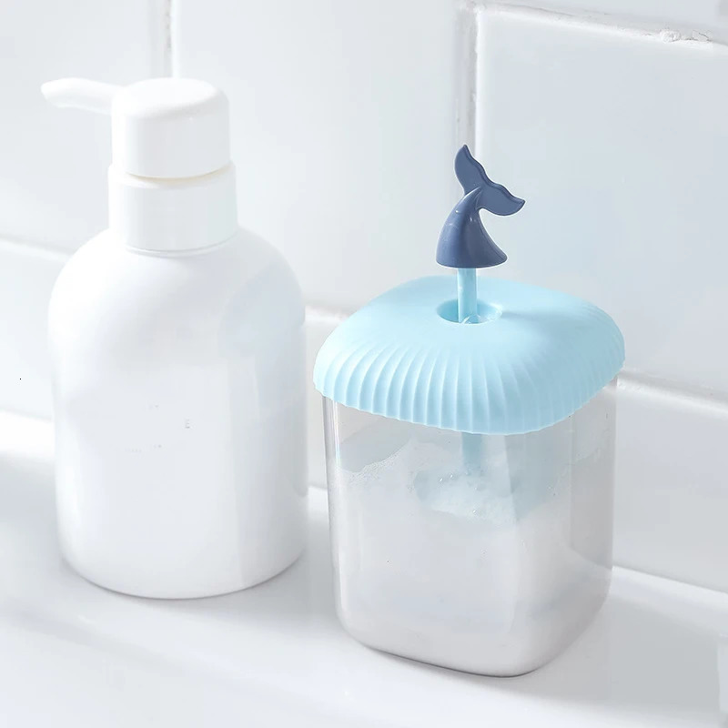 Portable Foam Maker Cup Cartoon Bubble Foamer Maker Cleanser Foam Cup Wash Soap Dispensers Bubbler for Face Clean Tools 240705