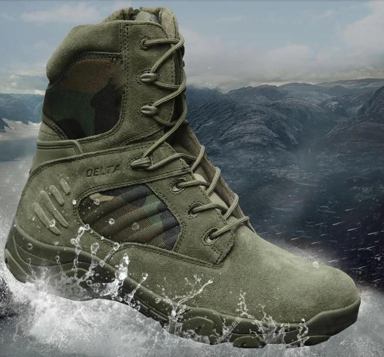 Tactical Military Boots Men Boot Special Force Desert Combat Army Boot Outdoor Hiking Boots Ankle Shoes Men Work Safty Shoes 240705