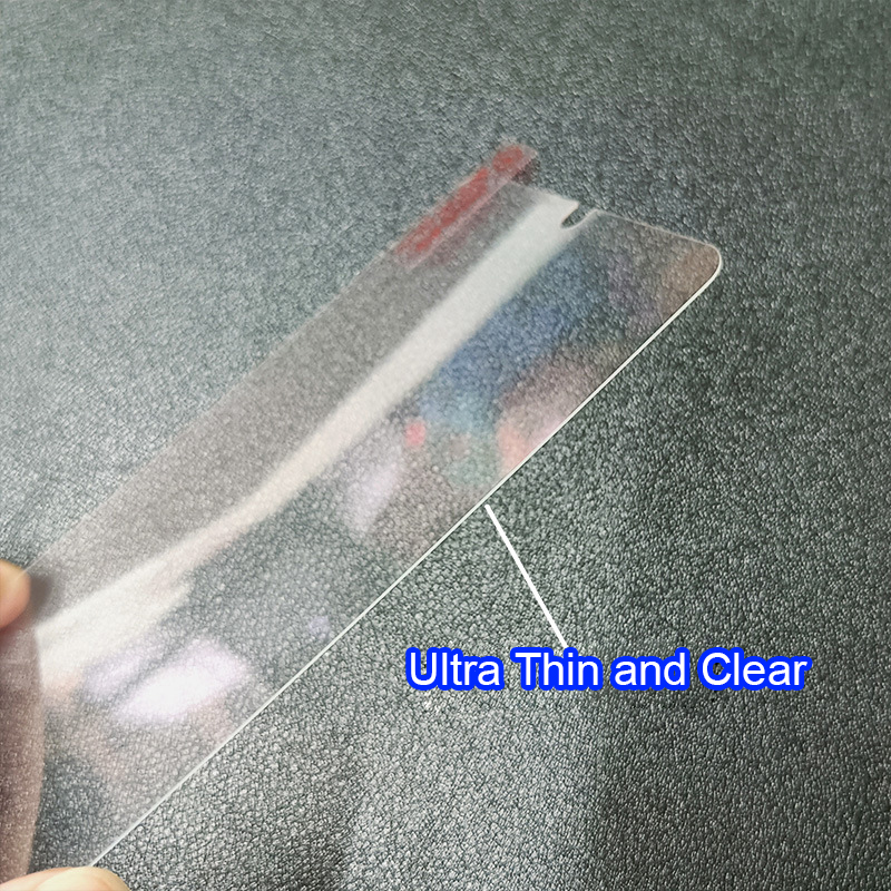 Support Fingerprints Untra Thin Clear Tempered Glass Screen Protector for Samsung Galaxy S25 S24 S23 S22 S21 Plus Ultra S25 Edge 2.5D 0.18mm 9H opp ba