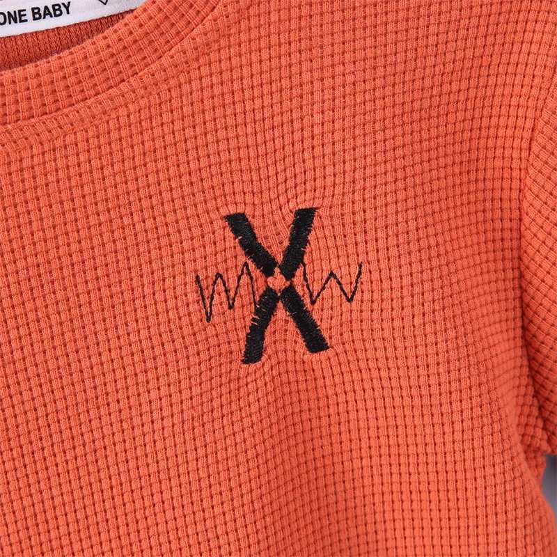 Clothing Sets New Summer Baby Boys Clothes Set Cotton Short Sleeve Waffle T-Shirts And Solid Shorts 2Pcs Casual Suit for Kids 1-5 Years