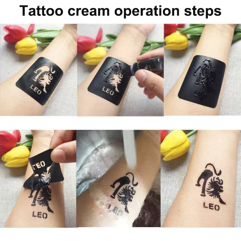 10ml temporary tattoo liquid DIY tattoo juice semi reflective milk henna tattoo waterproof for direct transportation in human art painting 240705