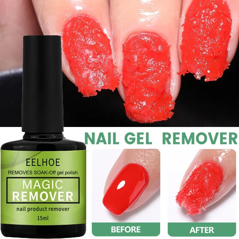 3-minute magic quick removal gel nail polish cleaning UV soap degreasing for ergonomic layer nail art removal semi anent nail tool 240705