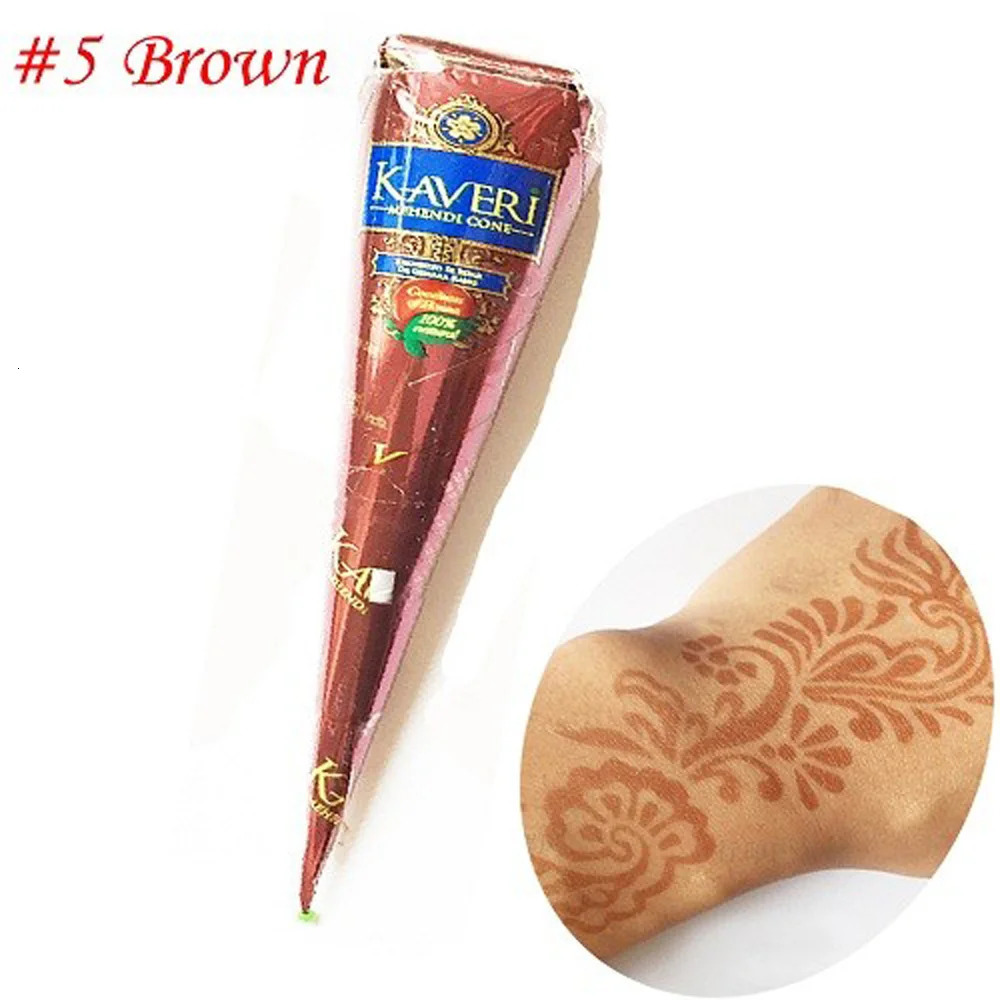 nail pattern body cream black and white brown red Indian henna used for temporary tattoo stickers body painting art cream full size 240705