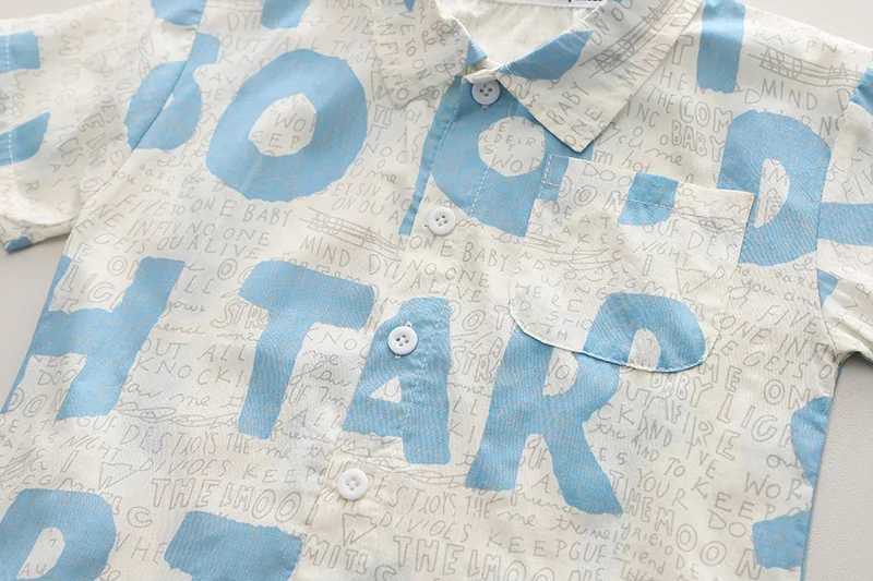 Clothing Sets Baby Boys Clothes Sets Summer Fashion Kids Cotton Letter T-shirt+Shorts 2pc Suit 1-5Years Boy Clothes Children Costume Outfit