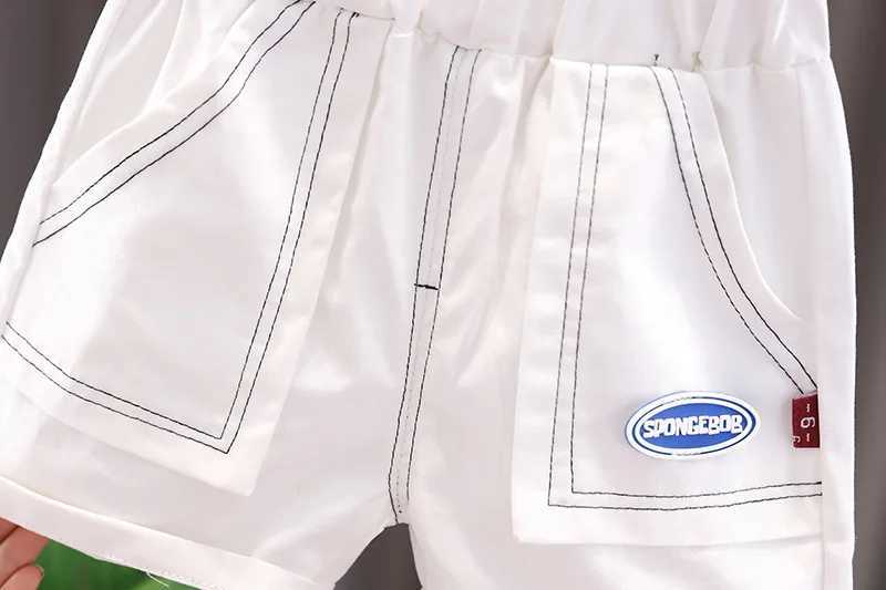 Clothing Sets Summer Fashion Children Toddler Baby Boys Girls Clothes Set Cartoon Dinosaur Cotton T-shirt+Shorts+Bag 3pcs/sets Kids Tracksuit