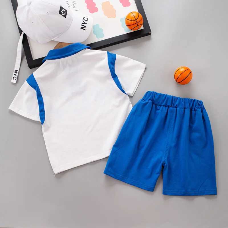 Clothing Sets Summer New Baby Boys Clothes Letter Print Sports T-Shirt + Shorts 2PCS/Sets for Toddler Infant Clothing Casual Outfits