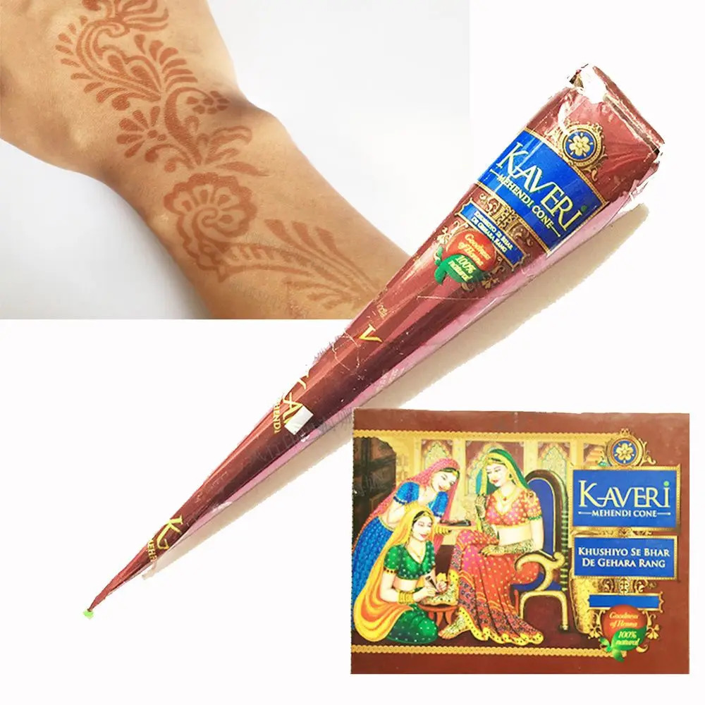 Ankylon Body Painting Wedding Painting Black Ankylon Body Painting Art Temporary Flash Tattoo Cream Cone Sexy Tattoo Indian Wedding 240705