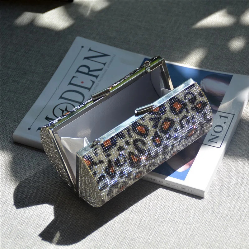 SNAIL LADY COKE CAN Shape Rainbow Women Evening Bag Leopard Party Clutch Handbag Shiny Bg Purse Wedding Wallet 240615 fcef