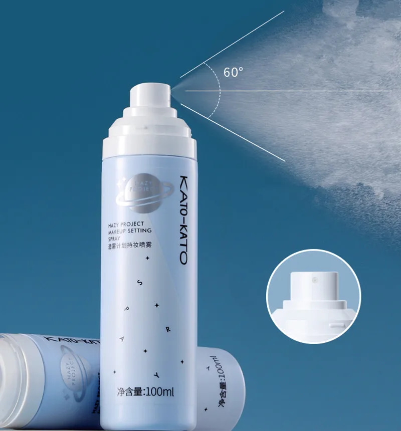 KATO Makeup Setting Spray Moisturizing Long Lasting Foundation Fixer SprayMatte Finishing Setting Spray Skin Cosmetic 100ml 240705
