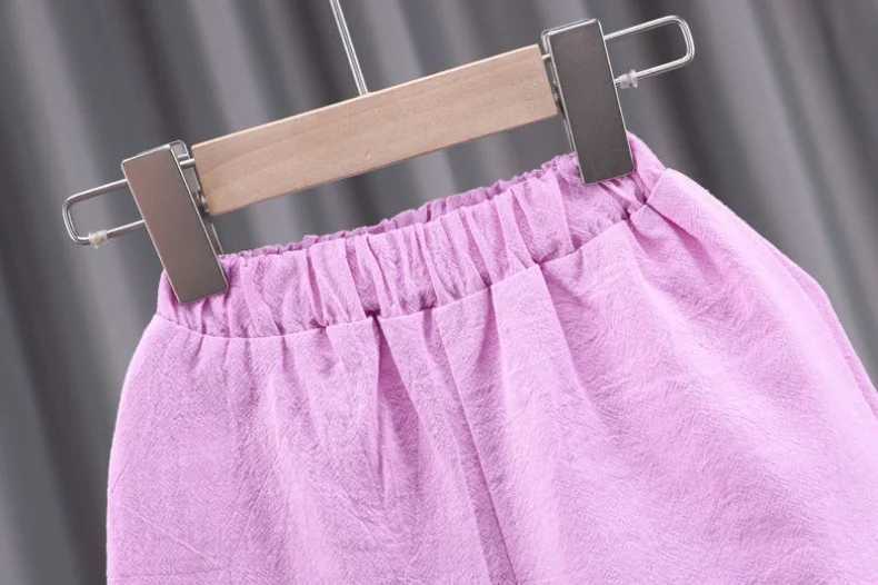 Clothing Sets Baby Girls Summer Children Clothes Fashionable Ruffle Sleeveless Tops Flower suspender Shorts 2pcs Outfit Set