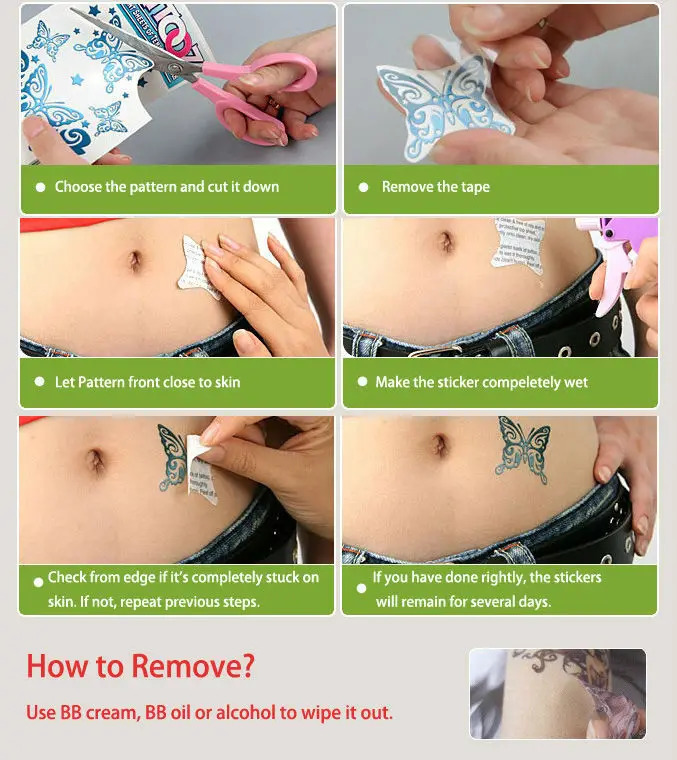 selling wrist tattoo stickers temporary body art waterproof kitten head eagle butterfly bird flight tattoo pattern tattoo stickers 240705
