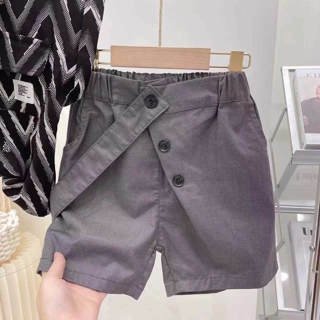 Clothing Sets Summer Boy Clothing Boy Sets For Children Clothing Boy suit 2024 New shirt +Short 2pcs Kids Outfits