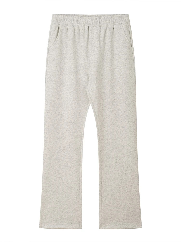 HOUZHOU Wide Leg Sweatpants Men Oversize Gray Sports Pants Sportswear Casual Trousers Male Loose Korean Streetwear Hip Hop 240701