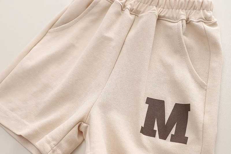 Clothing Sets New Fashion Childrens Summer Boys Vest Set Baby Boys/Girls Sleeveless Clothes T-shirts Shorts 2pcs Kids Casual Sports Set