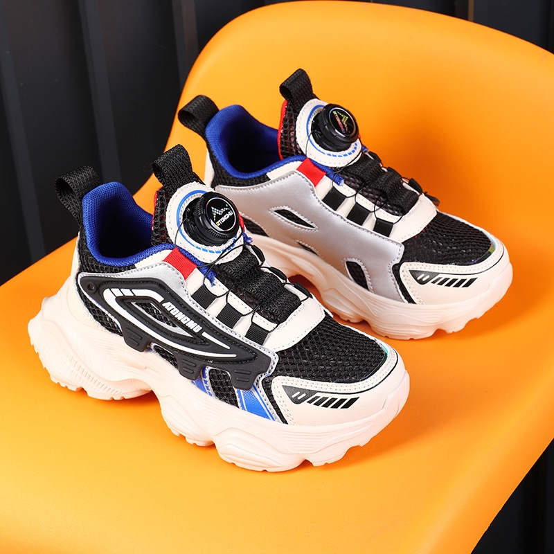 Boy Summer Boys' Sports Shoes Casual Children's Shoes Spring and Autumn Mesh Breathable Running Shoes