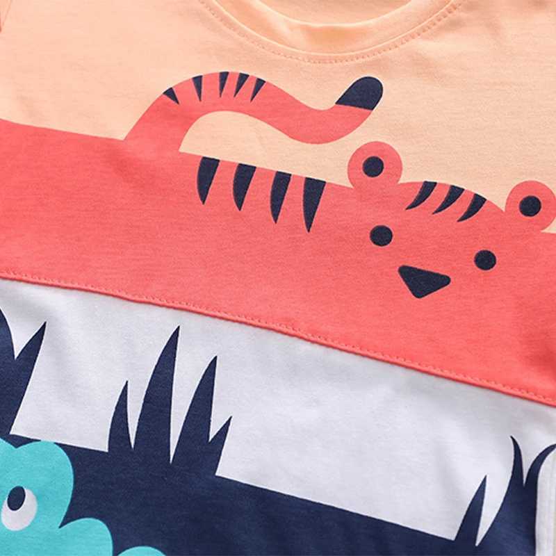 Clothing Sets 2023 Summer Baby Boys Girls Cotton Clothing Sets Children Fashion Cartoon T Shirt + Shorts Suit Toddle Kids Infant Casual Outfit