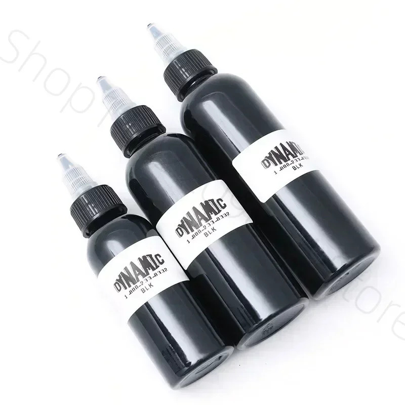 60/90/120ml black tattoo ink pigment professional DIY tattoo pigment anent tattoo ink body art tattoo pigment 240705