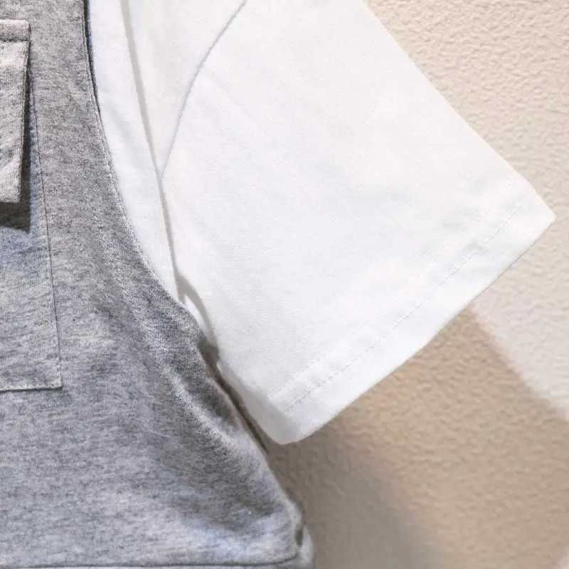 Clothing Sets Boys Summer Set New Childrens Leisure Sports Top Shorts Boys Handsome Baby Childrens Wear Two Piece Set