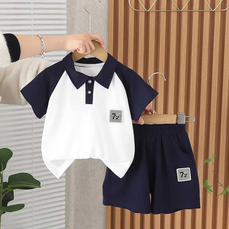 Clothing Sets New Fashion Summer Baby Clothes Suits Boys Letter Shirt Shorts 2pcs/sets Toddler Casual Sport Clothing Kids Children Tracksuits