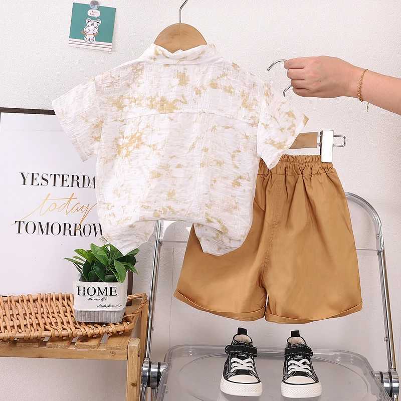 Clothing Sets New Summer Baby Clothes Suit Children Boys Girls Shirt Shorts 2Pcs/Sets Toddler Infant Casual Sports Costume Kids Tracksuits
