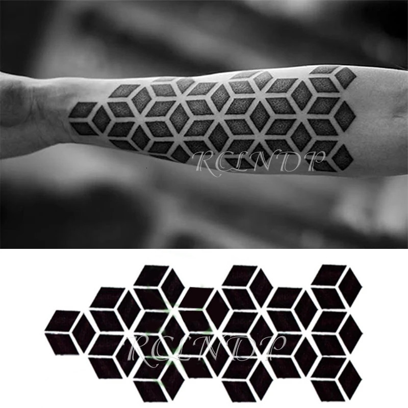 Waterproof Temporary Tattoo Sticker Playing Card Spades Creative Body Art Flash Tattoo False Tattoo Sticker 240705