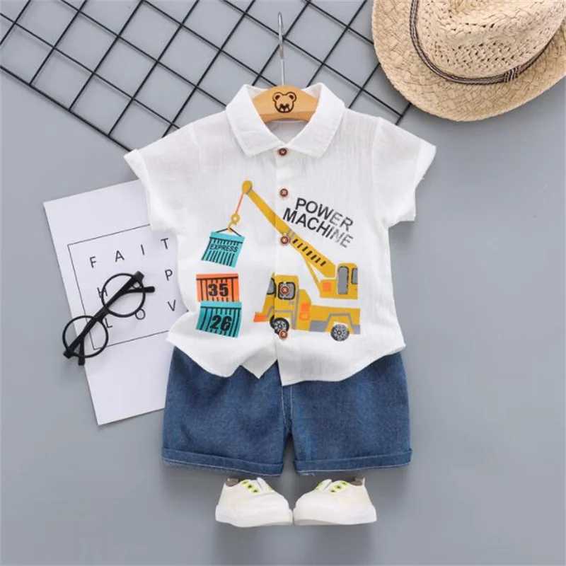 Clothing Sets Baby Clothes Suit New Summer Children Boys Fashion Shirt Shorts 2Pcs/Sets Toddler Casual Costume Infant Outfits Kids Tracksuits ZBUA