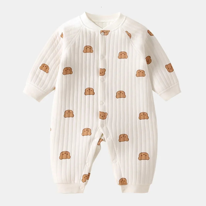 Baby Girl Clothes 2024 born 100 Cotton Long Sleeve Bodysuits Onepieces Knitting Jumpsuits For Outfit 240703