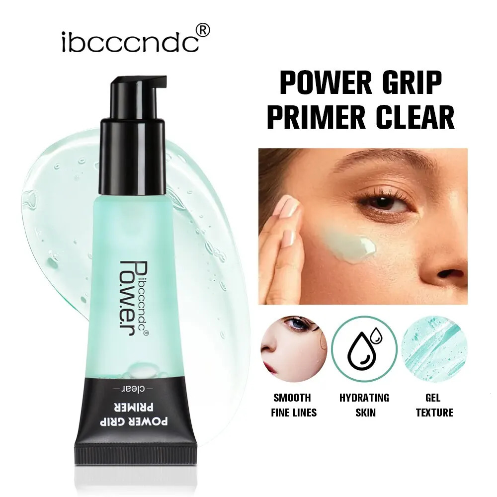 24ml Powder Grip Primer Pores Invisible Primer Oil Control Base MakeUp Face Base Cream Foundation Colorless 1 Piece 240705