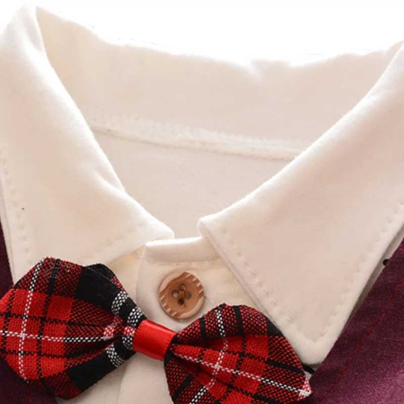 Clothing Sets Spring Autumn Toddler Baby Boys Gentleman Wedding Suit Cotton Shirt+Vests+Trousers 3Pcs Formal Kids Clothes Set 1 2 3 4 5 Years