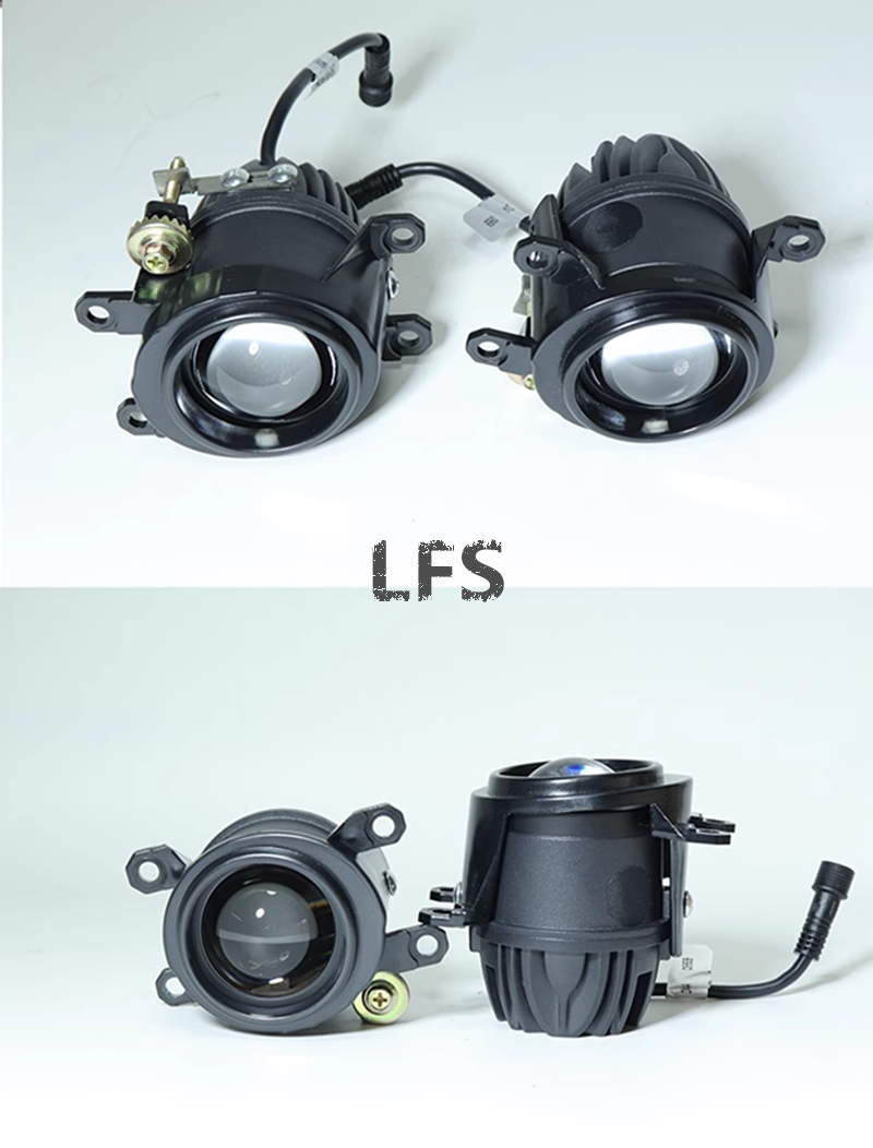 Upgrade and modification LDE fog lamp lens Automobile decorative lamp.Applicable to Toyota yaris /VIOS/CRH/ Kuluze/Land Patrol /HARRIER/ Lexus /MX260/