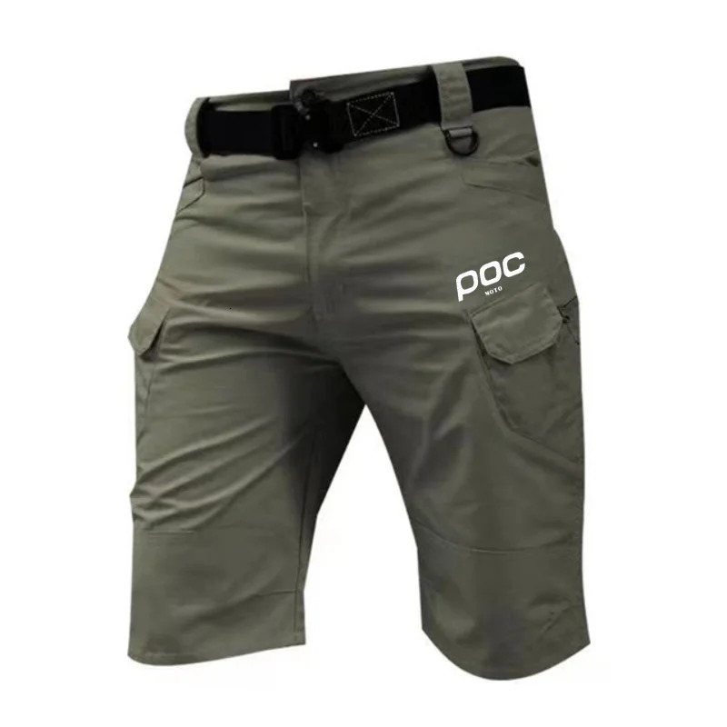 MOTO POC Cycling Summer Mtb Downhill Pants Waterproof Men Hiking Shorts Bicycle Clothing Mountain Bike Motorcycle Cargo Bottoms 240704