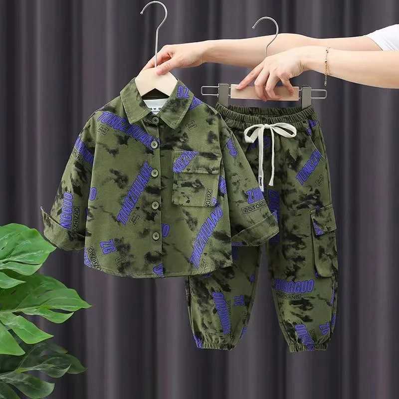 Clothing Sets Tracksuit For Boy 2024 New Spring Autumn Kids Clothes Boys Sets Sports Suit Children Tracksuit Boys Kids Outfits