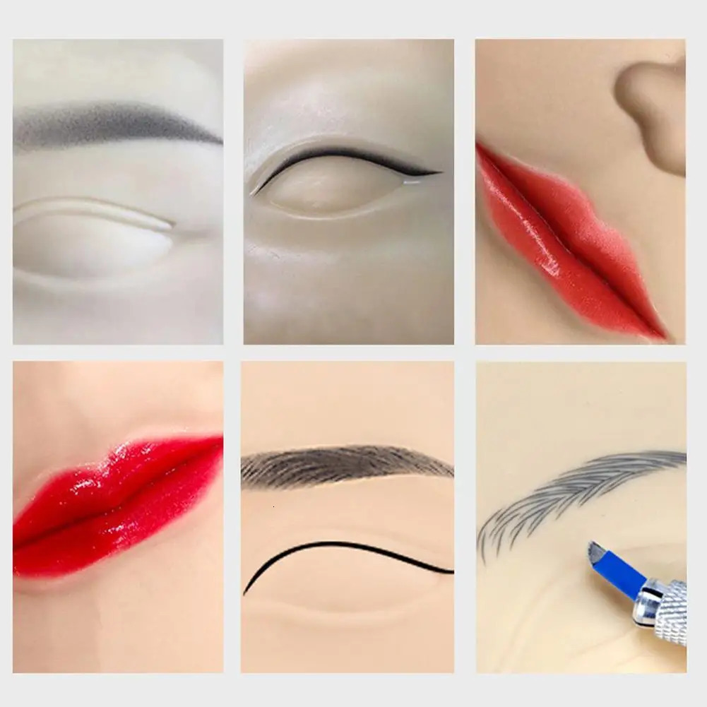 Practical tattoo ink set anent makeup eyebrows lips eyeliner tattoo for body beauty tattoo art supplies color pigment L3Q1 240705