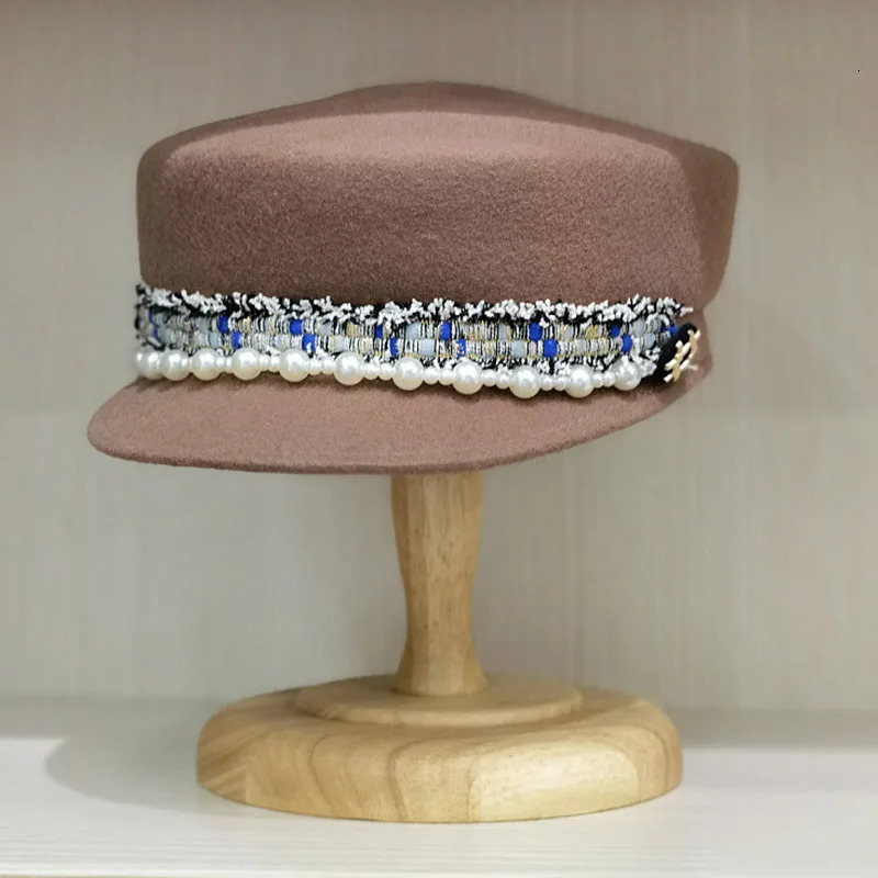 Women Winter Wool sboy Cap Girl Ladies Fiddler Flat Cap Cabbie Baker Boy Peaked Beret Hat Driver Cap Paperboy Gatsby Hat 240701