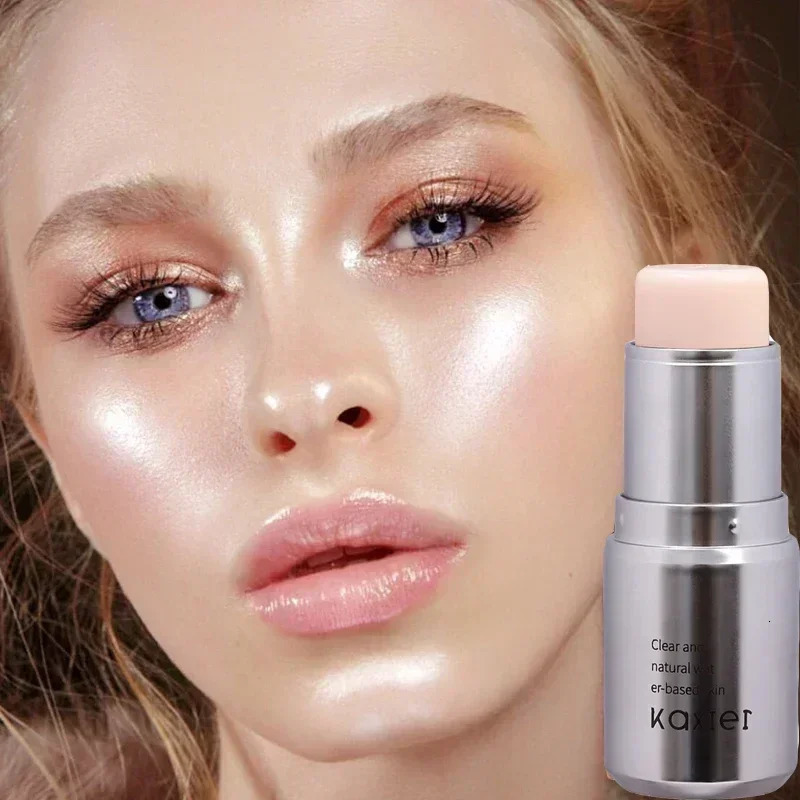 4 Colors Shimmer Water Light Highlighter Stick Blush Stick MakeUp Face Body Cosmetics Face Contour Brighten Makeup 240705