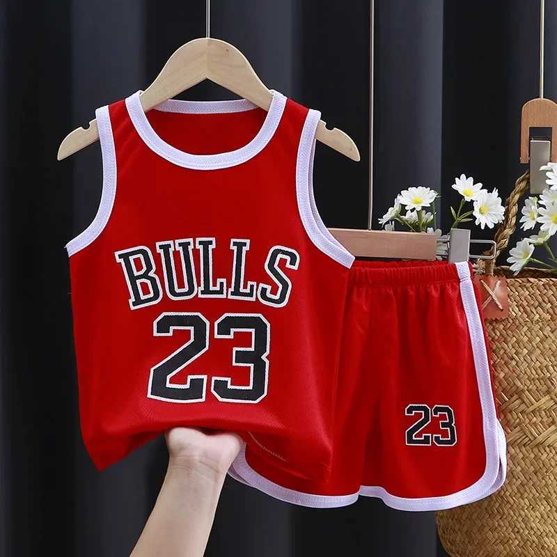 Clothing Sets Childrens Clothes for Boys Girls Outfit Vest Suit Outer Wear Sports and Leisure Clothing Breathable Kids Set