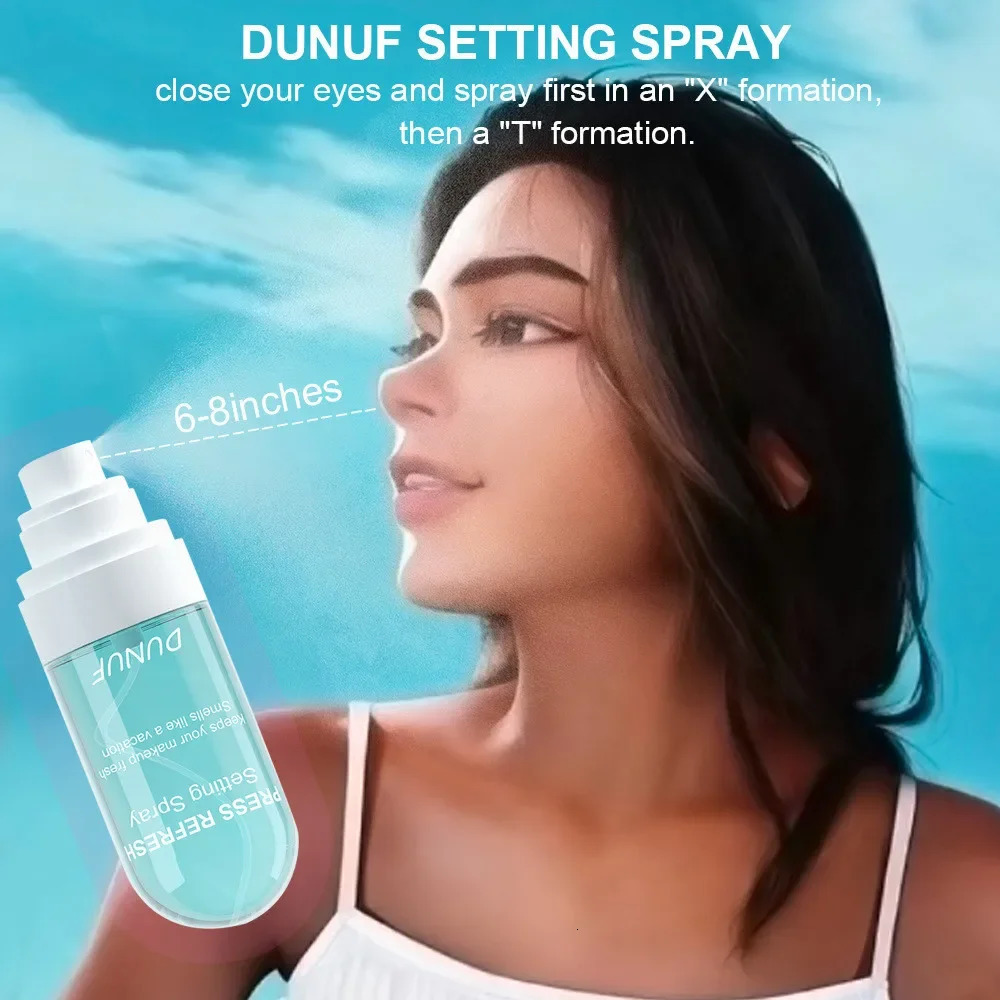 55ml Makeup Setting Spray Moisturizing Long Lasting 24 Hours Hydrate Oil Control Quick Fixer Cosmetics Keeps Your Makeup Fresh i240705