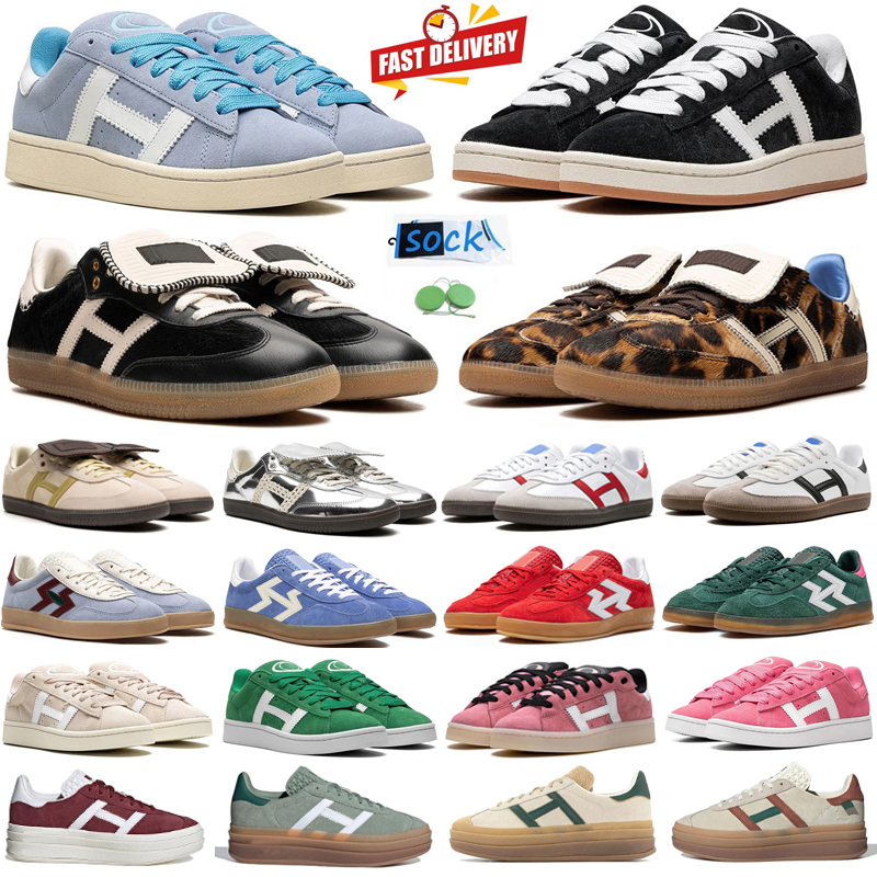 Casual Shoes For Men Women Flat Platform Sneaker Leopard Hair Black Brown White Dark Green Blue Pink Beige Red Burgundy Man Trainers Sports Sneakers Jogging Walking