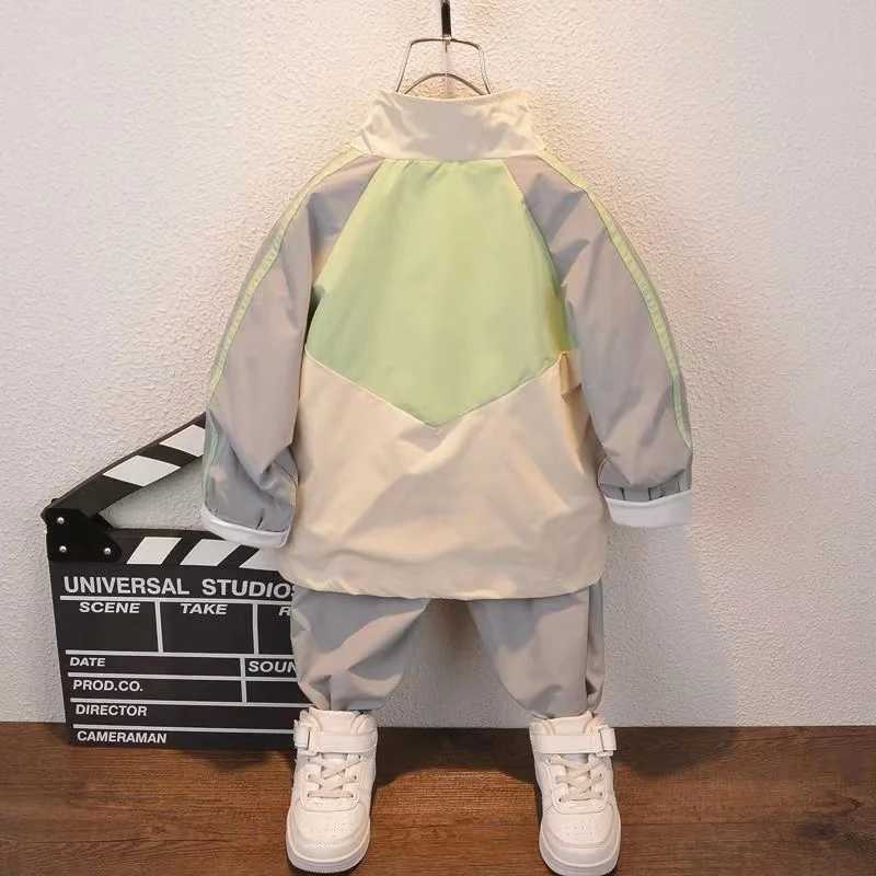 Clothing Sets Boys Clothing Tracksuit Children Teenage jacket + Cotton Pants 2pc Kids New Suit Clothes Boy 2024 New Kids Outfits