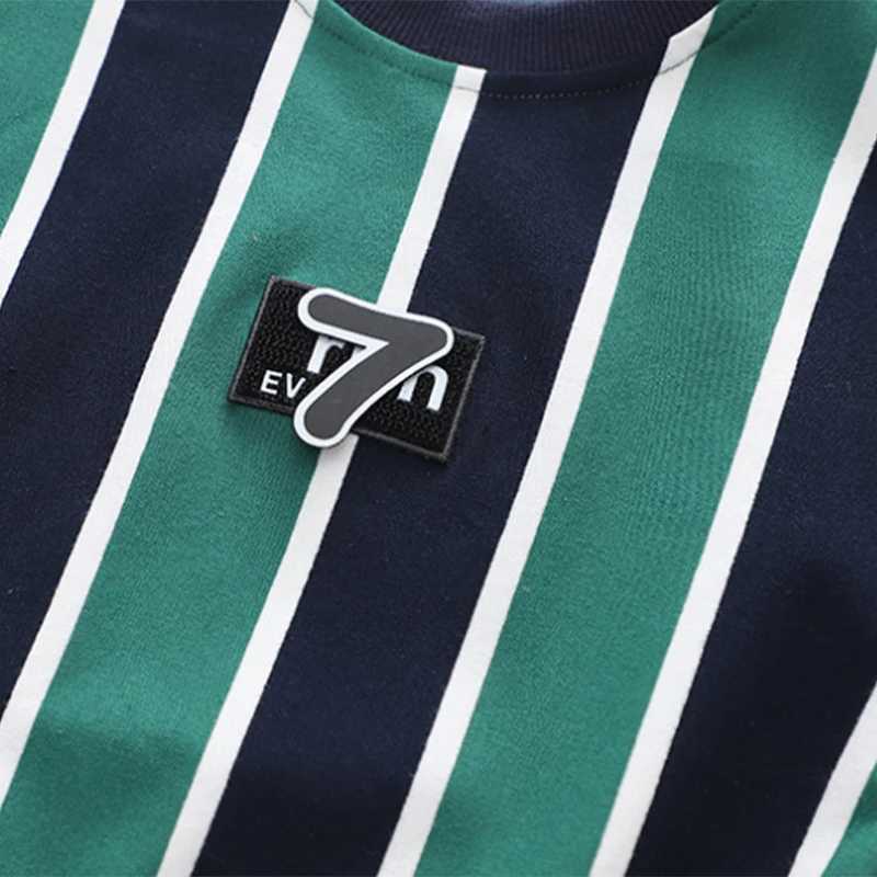 Clothing Sets Spring Baby Boys Cotton Children Clothes Striped Sweatshirts Jeans Pants 2Pcs/Sets Infant Kids Casual Outfits Child Sportswear